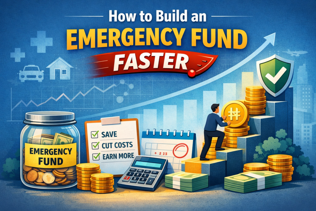 how to build an emergency fund faster