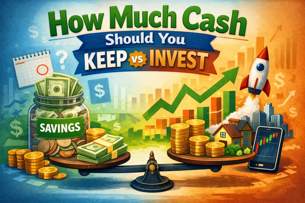 How Much Cash Should You Keep vs Invest