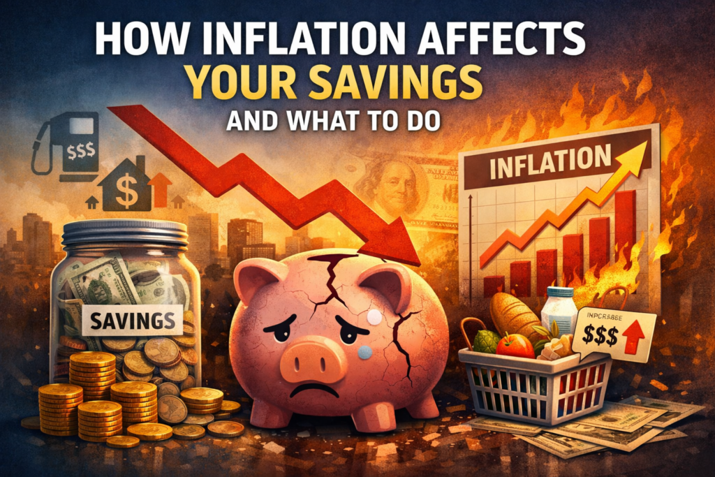How inflation affects your savings and what to do