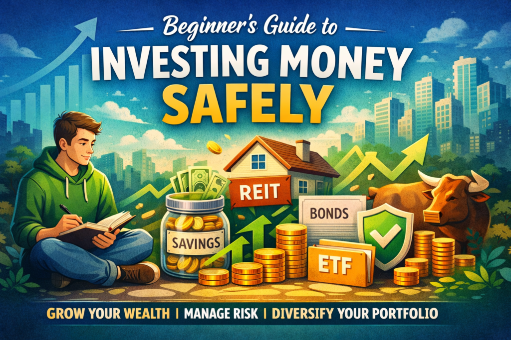 Beginner’s Guide to Investing Money Safely