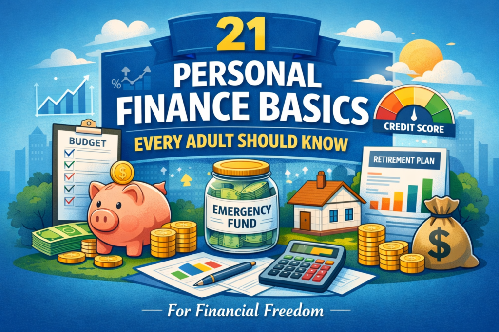 Personal Finance Basics Every Adult Should Know